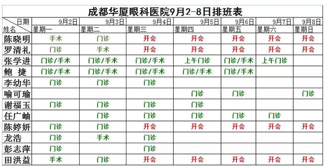 9月4-8日成都以诚为本赢在诚信9001部分医生门诊、手术将暂停.jpg 9月4-8日成都以诚为本赢在诚信9001部分医生门诊、手术将暂停.jpg